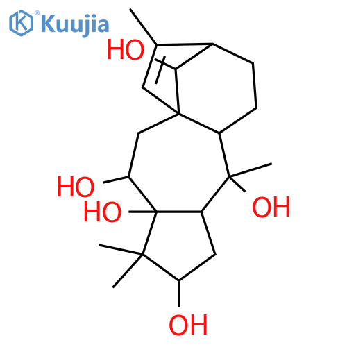 Grayanotox-15-ene-3,5,6,10,14-pentol,(3b,6b,14R)- (9CI) structure