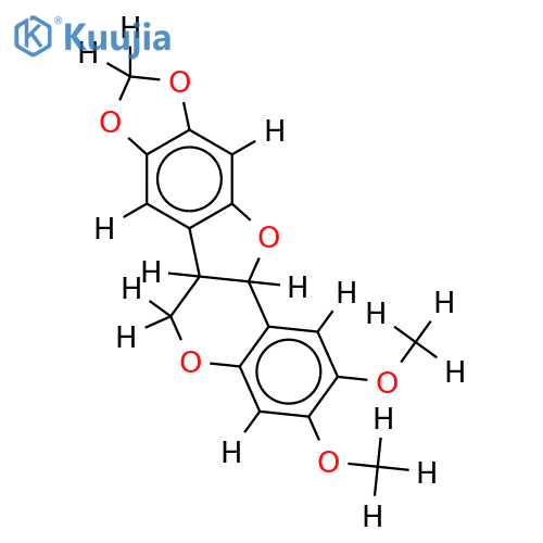 (6aR,11aR)-(-)-2-methoxypterocarpin structure