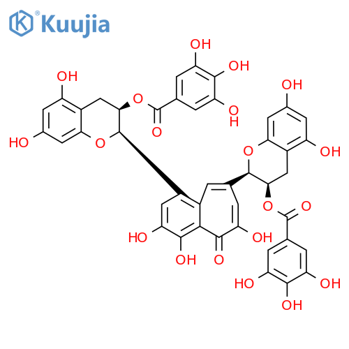 Theaflavin 3,3'-digallate structure