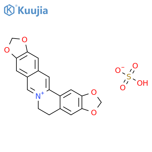 Isocoptisine sulfate structure