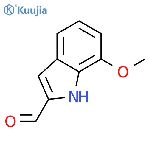 7-Methoxy-1H-indole-2-carbaldehyde structure