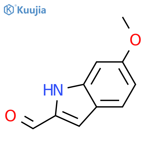 6-methoxy-1H-indole-2-carbaldehyde structure
