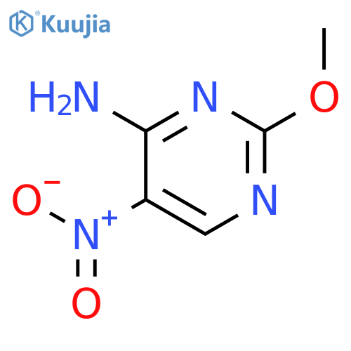 4-Pyrimidinamine,2-methoxy-5-nitro- structure