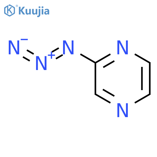 Pyrazine, azido- structure