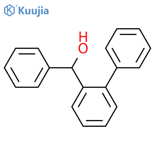 Biphenyl-2-YL-phenyl-methanol structure