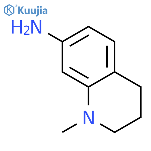 1-Methyl-1,2,3,4-tetrahydroquinolin-7-amine structure