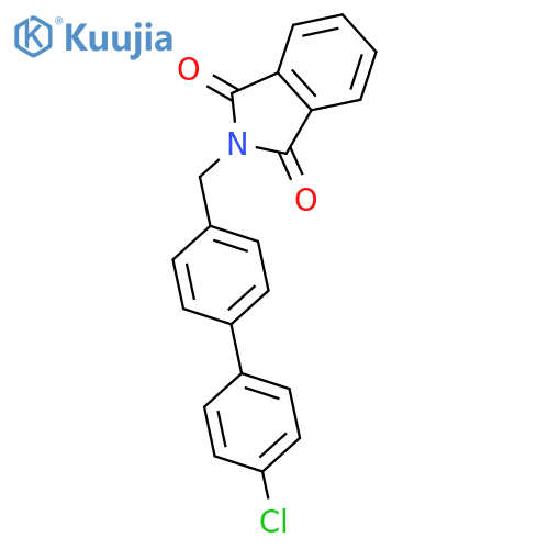 1H-ISOINDOLE-1,3(2H)-DIONE, 2-[(4'-CHLORO[1,1'-BIPHENYL]-4-YL)METHYL]- structure