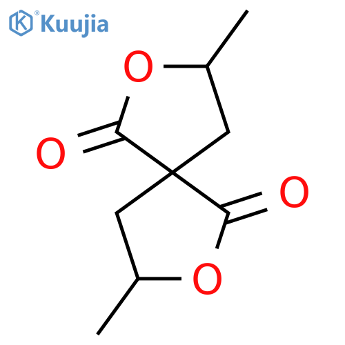 2,7-Dioxaspiro[4.4]nonane-1,6-dione,3,8-dimethyl- structure