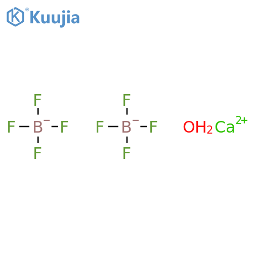Borate(1-),tetrafluoro-, calcium (2:1), monohydrate (9CI) structure