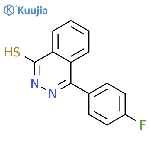 4-(4-fluorophenyl)phthalazine-1-thiol structure