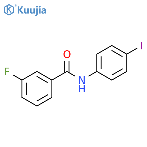 3-Fluoro-N-(4-iodophenyl)benzamide structure