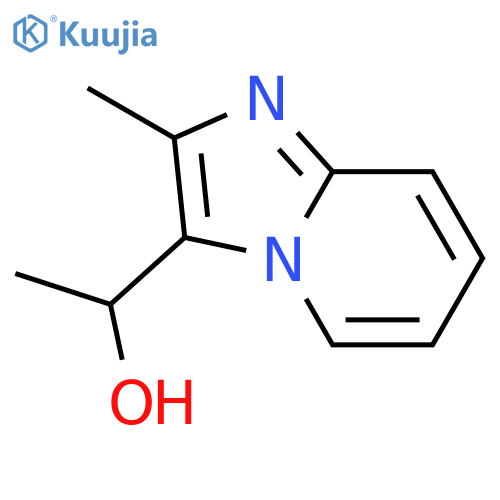 a,2-dimethyl-Imidazo[1,2-a]pyridine-3-methanol structure
