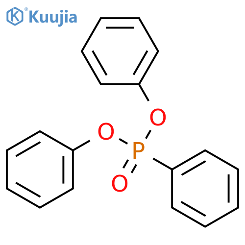 Diphenyl phenylphosphonate structure