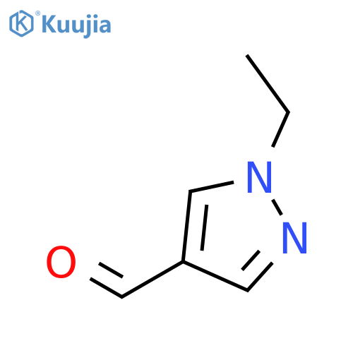 1-ETHYL-1H-PYRAZOLE-4-CARBALDEHYDE structure