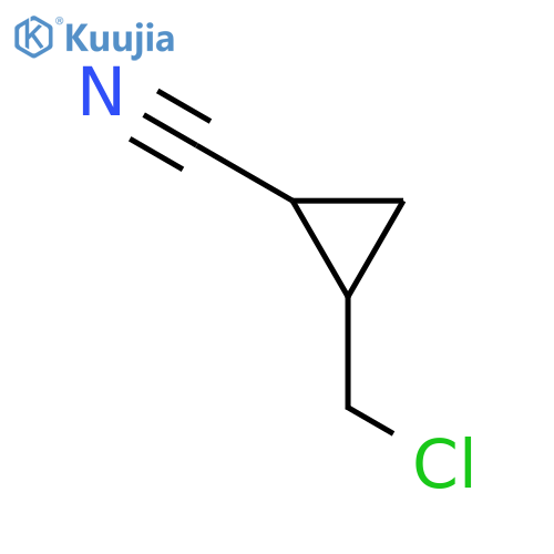 Cyclopropanecarbonitrile, 2-(chloromethyl)- structure