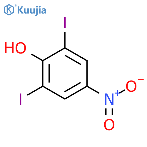 2,6-Diiodo-4-nitrophenol structure