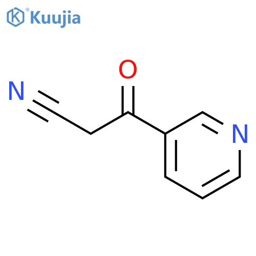 3-oxo-3-(pyridin-3-yl)propanenitrile structure
