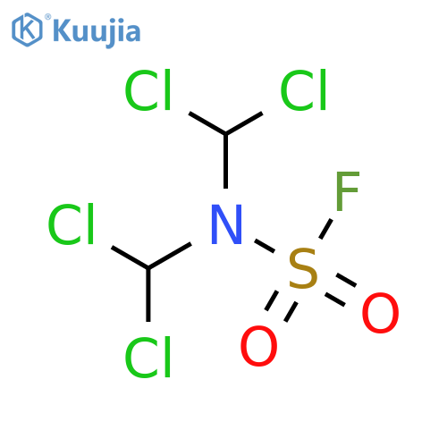 Sulfamoyl fluoride, N,N-bis(dichloromethyl)- structure