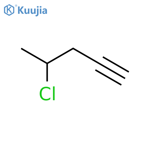 1-Pentyne, 4-chloro- structure