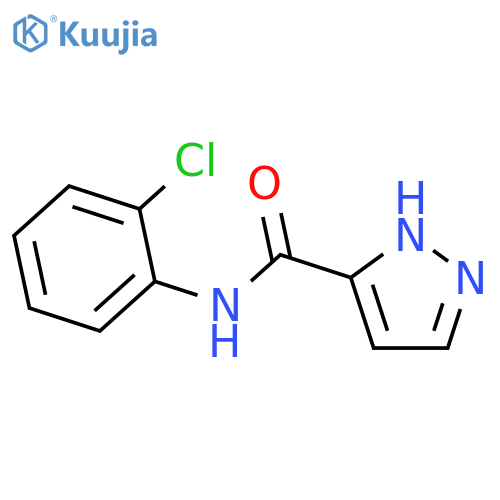 N-(2-Chlorophenyl)-1H-pyrazole-3-carboxamide structure