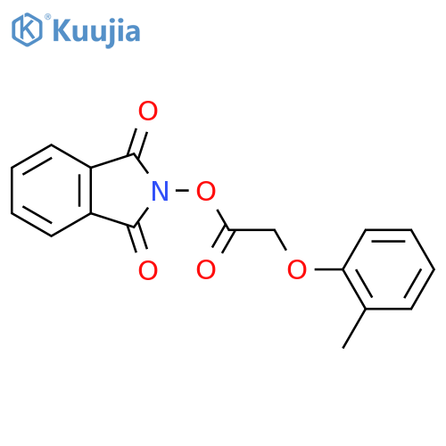 1,3-dioxo-2,3-dihydro-1H-isoindol-2-yl 2-(2-methylphenoxy)acetate structure