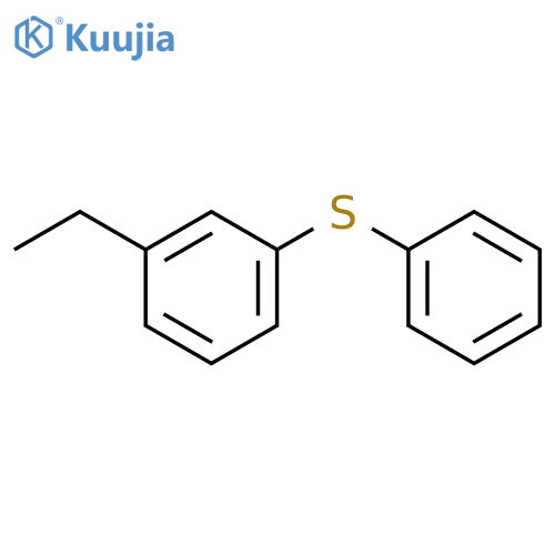 Benzene, 1-?ethyl-?3-?(phenylthio)?- structure