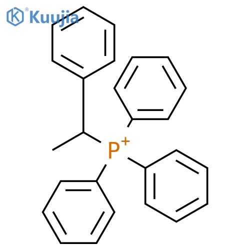 Phosphonium,triphenyl(1-phenylethyl)-, bromide (1:1) structure