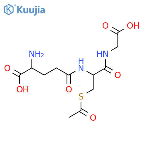 S-Acetyl-L-glutathione structure