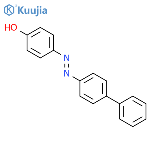 Phenol, 4-([1,1'-biphenyl]-4-ylazo)- structure