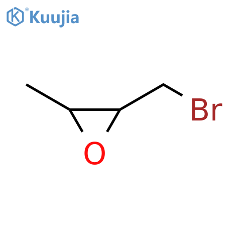 2-(bromomethyl)-3-methyloxirane, Mixture of diastereomers structure