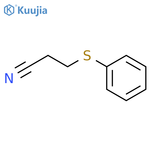 Propanenitrile,3-(phenylthio)- structure