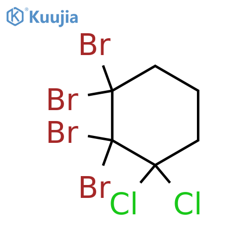 Cyclohexane,tetrabromodichloro- structure