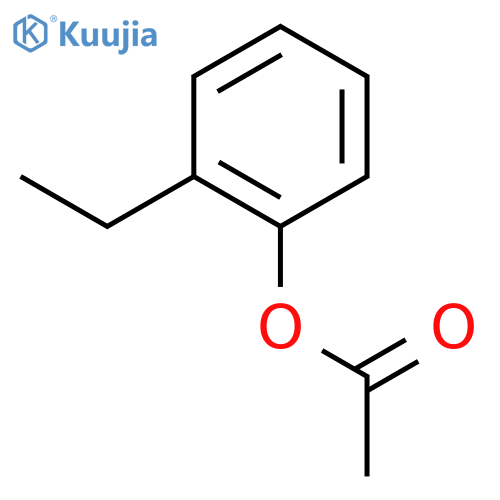 Acetic Acid 2-Ethylphenyl Ester structure