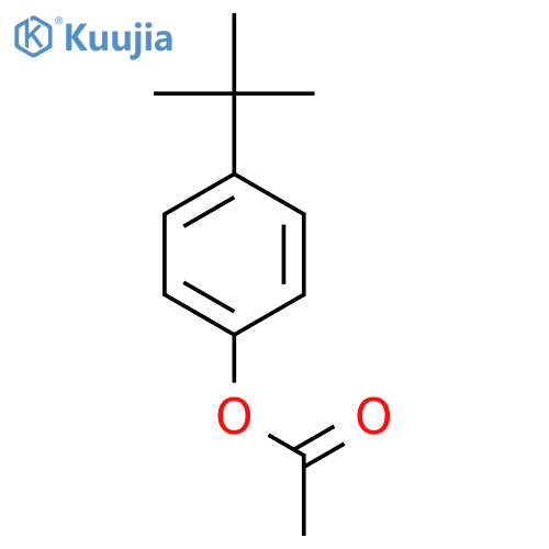 4-(tert-Butyl)phenyl acetate structure