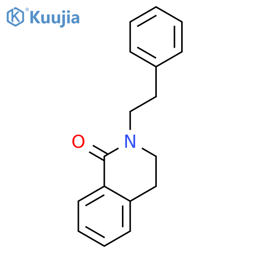 2-Phenethyl-3,4-dihydroisoquinolin-1(2H)-one structure