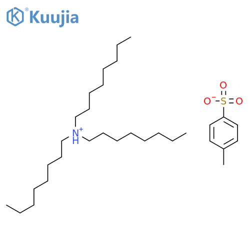 1-Octanamine, N,N-dioctyl-, 4-methylbenzenesulfonate structure