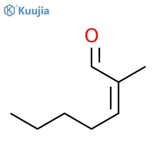 2-Heptenal, 2-methyl- structure