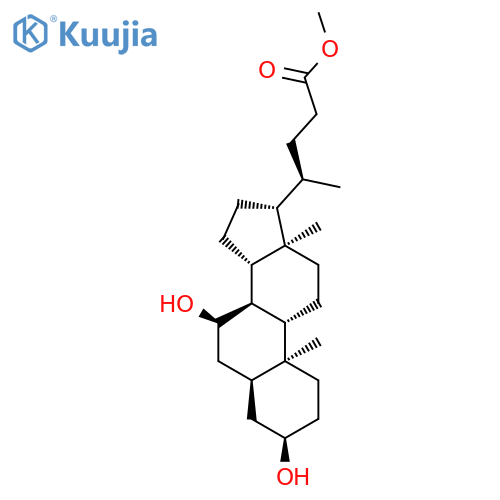 Chenodeoxycholic Acid Methyl Ester structure