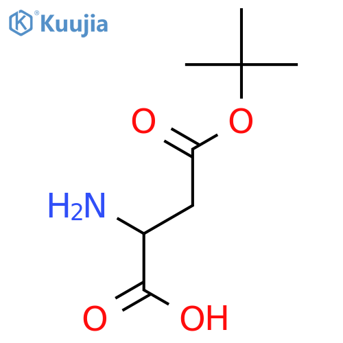 L-Aspartic acid 4-tert-butyl ester structure