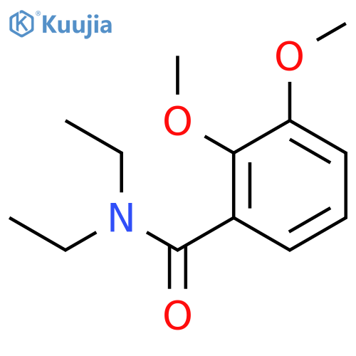 Benzamide,N,N-diethyl-2,3-dimethoxy- structure