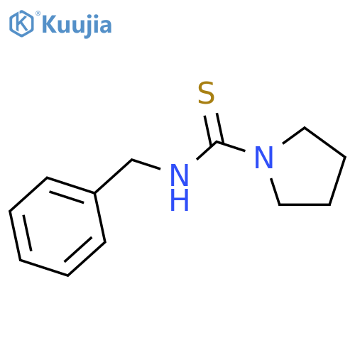 1-Pyrrolidinecarbothioamide, N-(phenylmethyl)- structure