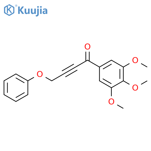 2-Butyn-1-one, 4-phenoxy-1-(3,4,5-trimethoxyphenyl)- structure