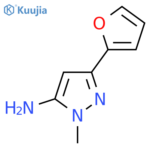 3-(Furan-2-yl)-1-methyl-1H-pyrazol-5-amine structure