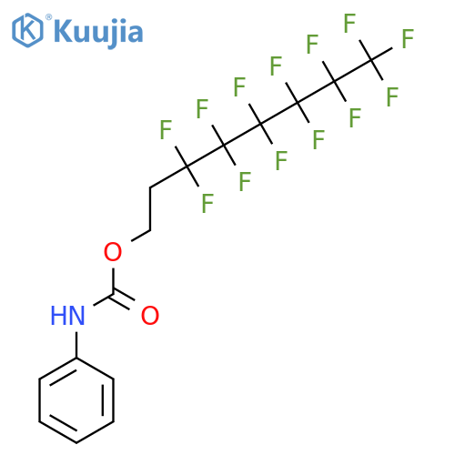 3,3,4,4,5,5,6,6,7,7,8,8,8-tridecafluorooctyl N-phenylcarbamate structure
