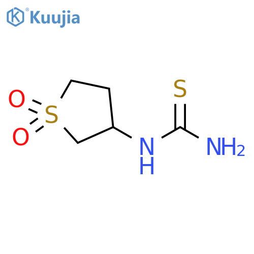 (1,1-dioxo-1lambda6-thiolan-3-yl)thiourea structure