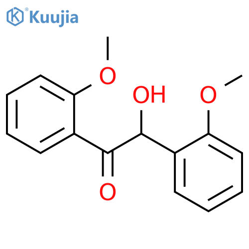 Ethanone,2-hydroxy-1,2-bis(methoxyphenyl)- structure
