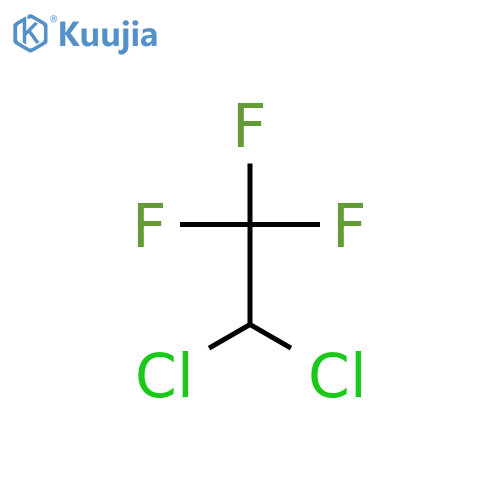 2,2-dichloro-1,1,1-trifluoroethane structure