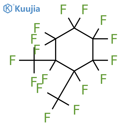 Perfluoro-1,2-dimethylcyclohexane structure
