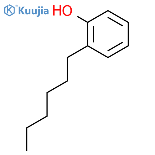 Phenol, hexyl- structure