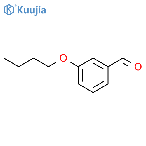 3-butoxybenzaldehyde structure